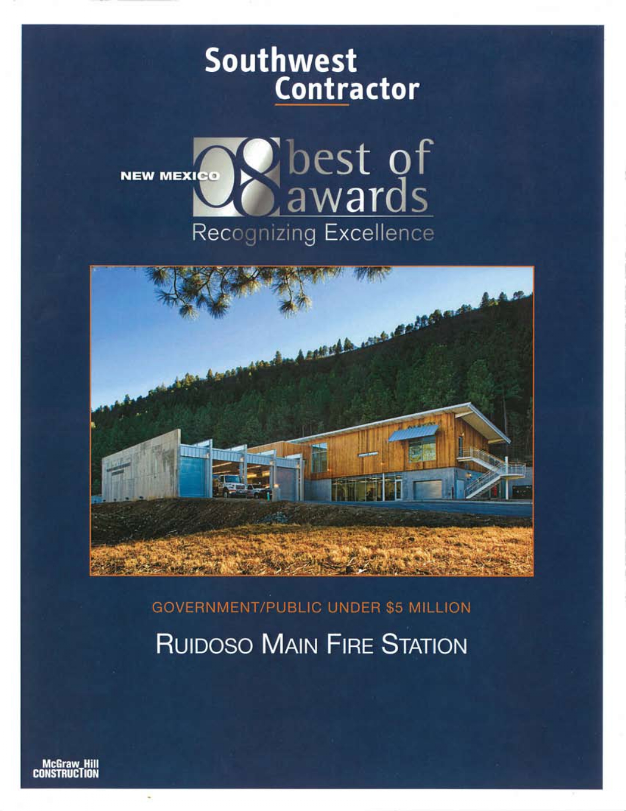Award - Ruidoso Fire Station
